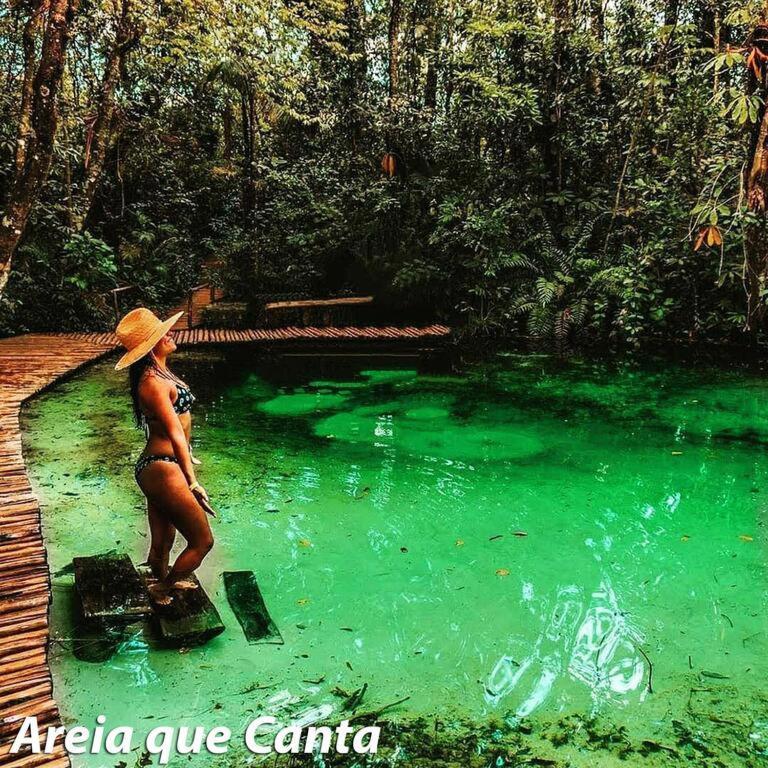 Espaco Alvorada ,Agendamento Das Atividades, Cafe Da Manha ,Banheira E Piscina No Centro Brotas Exteriér fotografie